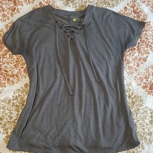 Gray Relaxed Fit T Shirt